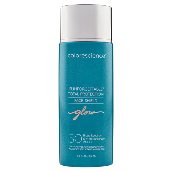 Sunforgettable® Total Protection™ Face Shield Glow SPF 50 – Fakó, száraz, vízhiányos arcbőrre